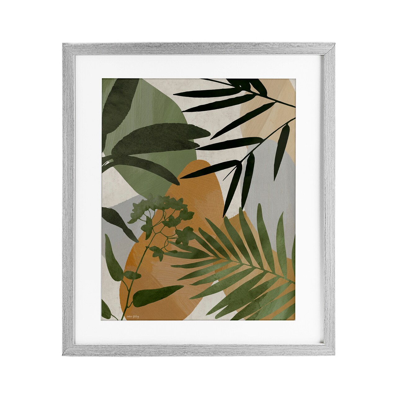 Stupell Industries Rustic Earth Tone Botanicals Framed Print Under Glass, design by Amber Sterling